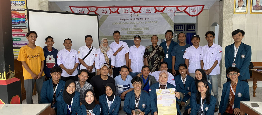 KKN Tim I UNDIP: Sosialisasi Budidaya Maggot untuk Mengatasi Pemborosan Pangan di Desa Cibuyur, Kecamatan Warungpring.